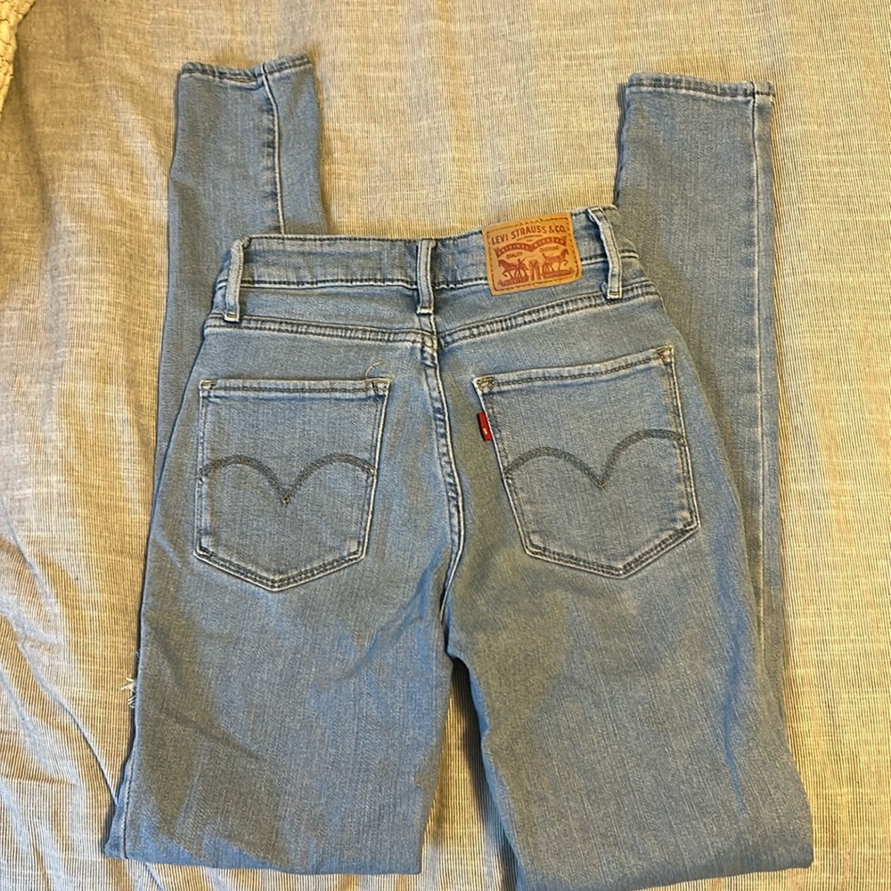 Levi’s high rise skinny jeans